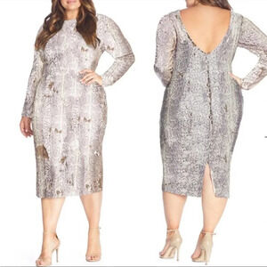 Dress the Population | Dresses | Blair Embellished Fit Flare Dress |  Poshmark